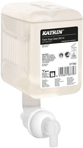 Handzeep Katrin Clean schuim 500ml 1 Stuk