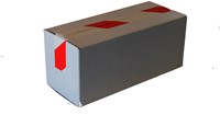 Waarschuwingstape IEZZY 50mmx66m rood/wit 1 Rol-2