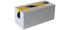 Waarschuwingstape IEZZY 50mmx66m zwart/geel 1 Rol-1