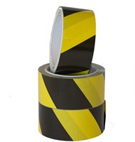 Vloermarkeringstape IEZZY 50mmx33m zwart/geel 1 Stuk-2