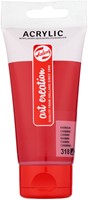 Acrylverf TAC 318 karmijn tube 75ml 75 Milliliter