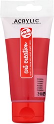 Acrylverf TAC 318 karmijn tube 75ml 75 Milliliter