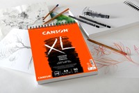 Schetspapier Canson XL Sketch 90gr A5 ivoorwit 1 Stuk-2