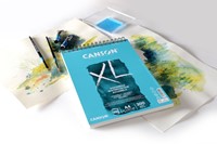 Aquarelpapier Canson XL 20vel 300gr A5 wit 1 Stuk-2