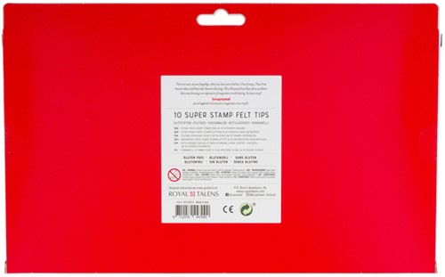 Stempel Bruynzeel Kids Super Stamp set 10 kleuren 10 Stuk-3