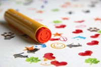 Stempel Bruynzeel Kids Super Stamp set 10 kleuren 10 Stuk-1