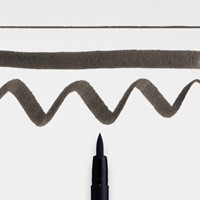 Brushpen Sakura Pigma breed zwart 1 Stuk-15