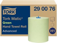 Handdoekrol Tork H1 Advanced 2laags 150m groen 6 Rol