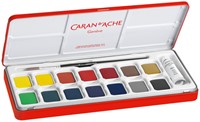 Plakkaatverf Caran d'Ache blik 15 kleuren 15 Stuk-3
