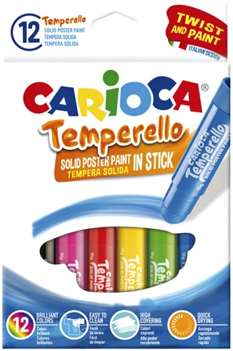Plakkaatverf Carioca Temperello 12 stuks 12 Stuk