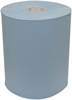 Handdoekrol Euro Products Q14 XL 2laags 165m blauw 6 Rol-2
