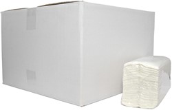 Handdoek Cleaninq H3 250x310mm 16x152 vel wit 16 pak