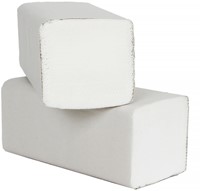 Handdoek Cleaninq 2laags 240x210mm 20x160vel wit 20 pak-3