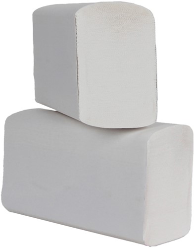 Handdoek Cleaninq 2laags 203x320mm 25x120vel wit 25 Stuk-3