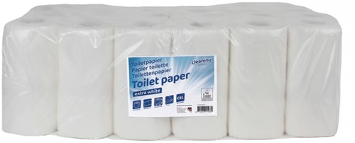 Toiletpapier Cleaninq 2laags 48x200vel wit 48 Rol