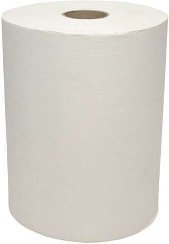 Handdoekrol Euro Products Q14 XL 2laags 165m wit 6 Rol