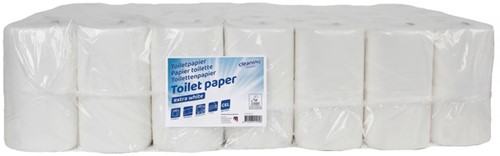 Toiletpapier Cleaninq 3laags 56x250vel wit 56 Rol