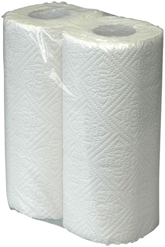 Keukenrol Cleaninq 2-laags 50vel 16x2rol wit 32 Rol-2
