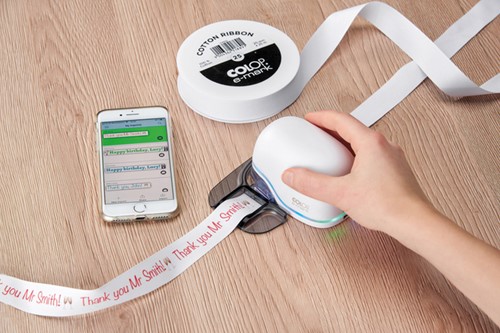 Lint Colop Emark 25mmx25m wit 1 Rol-2