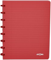 Schrift Atoma A5 rt 4x8 144blz 90gr PP transp ass 1 Stuk-2