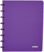 Schrift Atoma A5 rt 4x8 144blz 90gr PP transp ass 1 Stuk-1