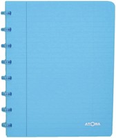 Schrift Atoma A5 rt 4x8 144blz 90gr PP transp ass 1 Stuk-3