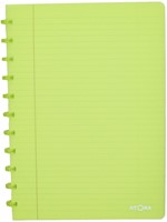 Schrift Atoma A4 blanco 144blz 90gr PP transp ass 1 Stuk-2
