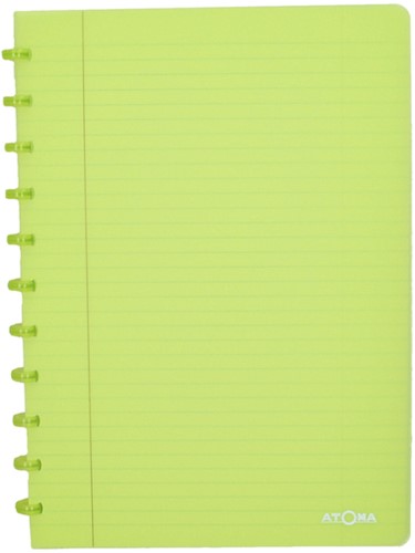 Schrift Atoma A4 blanco 144blz 90gr PP transp ass 1 Stuk-2