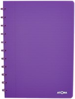 Schrift Atoma A4 blanco 144blz 90gr PP transp ass 1 Stuk-2