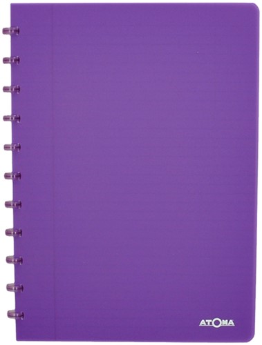 Schrift Atoma A4 blanco 144blz 90gr PP transp ass 1 Stuk-2