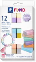 Klei Fimo Staedtler soft colour pastel assorti 12 Stuk