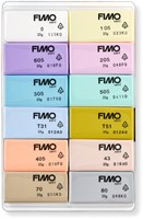Klei Fimo Staedtler soft colour pastel assorti 12 Stuk-1