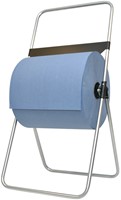 Poetspapierdispenser Euro Products V1 zilver 1 Stuk-2