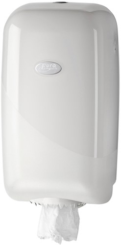 Poetspapierdispenser Pearl Line P17 klein wit 1 Stuk