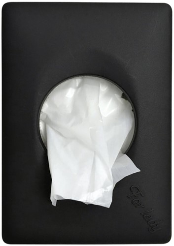 Damesverbandzakdispenser Quartzline Q29 zwart 1 Stuk