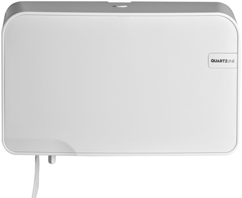 Toiletpapierdispenser Quartzline Q2 duo wit 1 Stuk