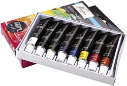 Acrylverf Nassau Art set met 8 kleuren 8 Stuk