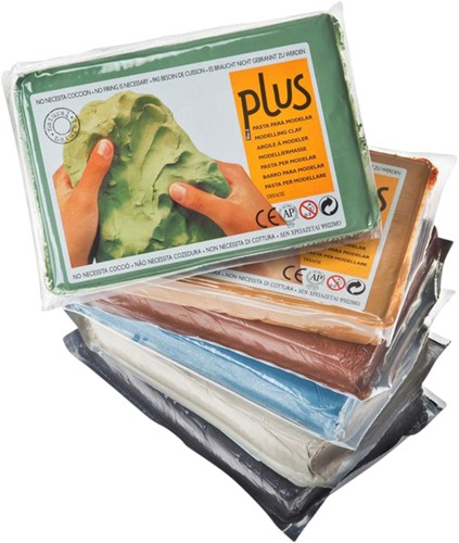 Klei plus 1kg terracotta 1 Stuk