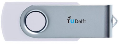 USB-STICK TUDELFT 8GB 1 Stuk