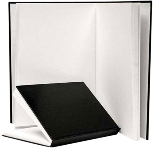 Schetsboek Dummy A5 96 g zwart 1 Stuk