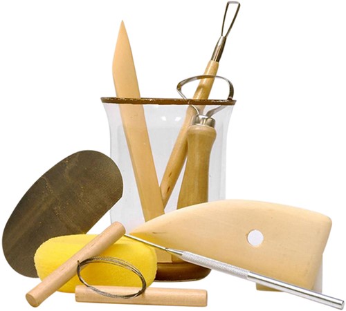 Boetseergereedschap Conda set 8- delig 8 Stuk