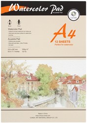 Aquarelblok Conda A4 230 gr 1 Stuk
