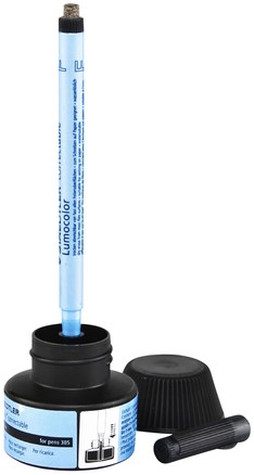 Viltstiftvulling Staedtler lumocolor 305 zwart 20 Milliliter