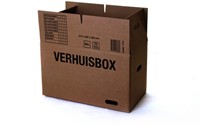 Verhuisdoos IEZZY 370x650x350 dubbelgolf bruin 7mm 1 Stuk-3