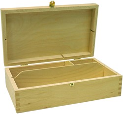 TEKENDOOS 712 25X12X6 HOUT 1 Stuk