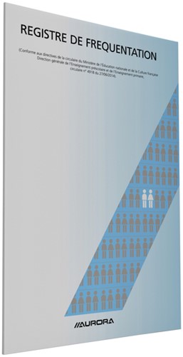 Aanwezigheidsreg Aurora A4 Frans 64pag 1 Stuk