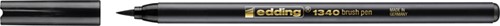 Brushpen edding 1340 zwart 1 Stuk