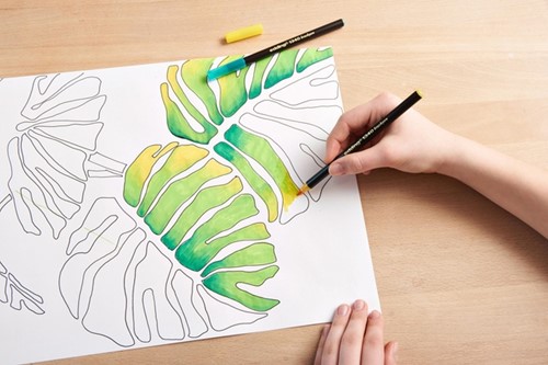Brushpen edding 1340 lichtgroen 1 Stuk-2