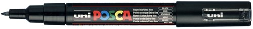 Verfstift Posca PC1MC EF zwart 1 Stuk