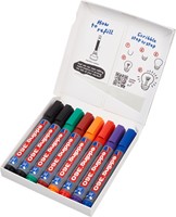 Whiteboardmarker edding 360 rond 1.5-3mm ass 8 Stuk-3